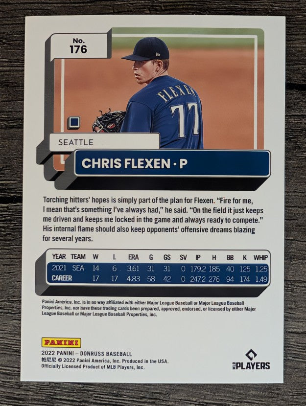 2022 Donruss #176 Chris Flexen