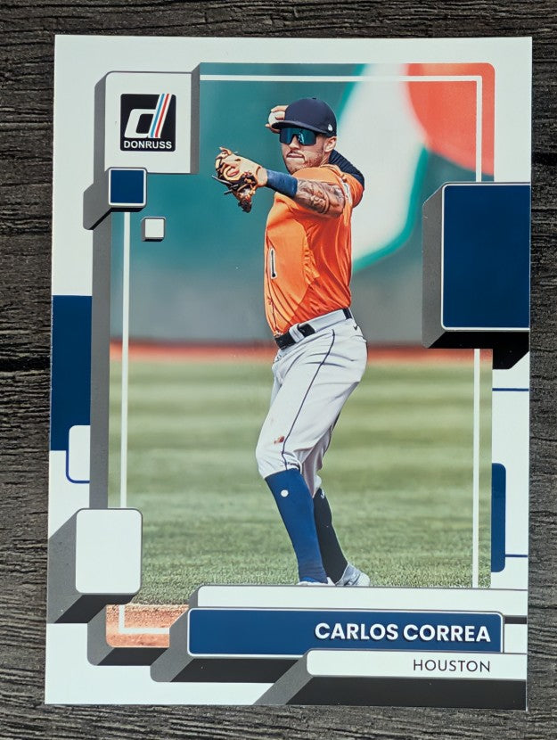 2022 Donruss #107 Carlos Correa