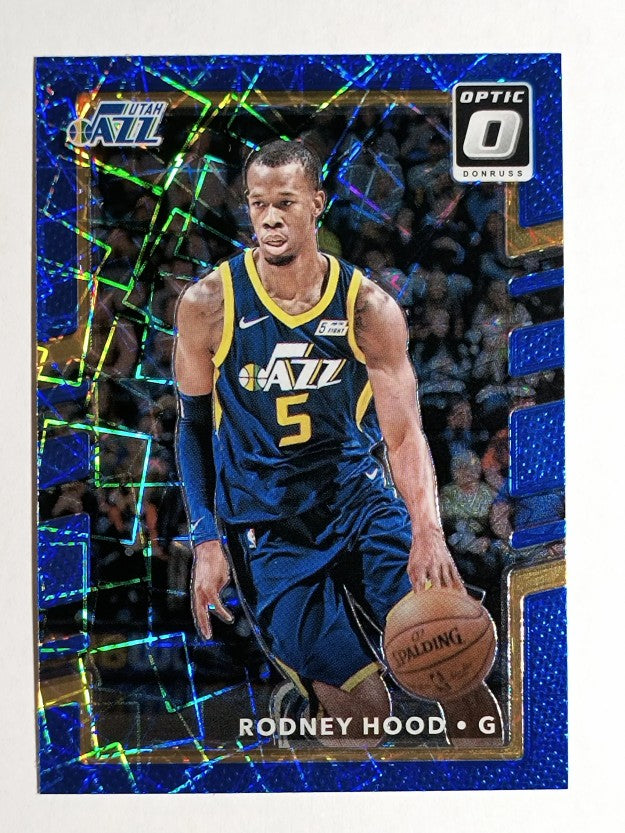 2017-18 Donruss Optic Blue Velocity #143 Rodney Hood
