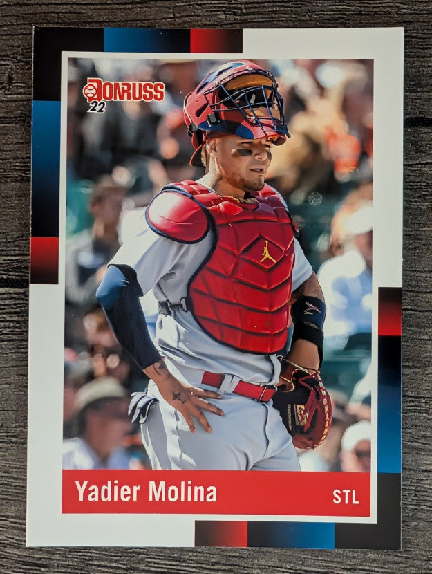 2022 Donruss #263 Yadier Molina RETRO