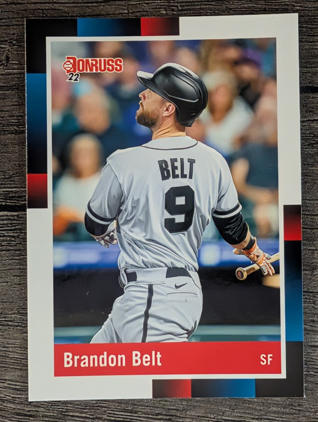 2022 Donruss #268 Brandon Belt RETRO