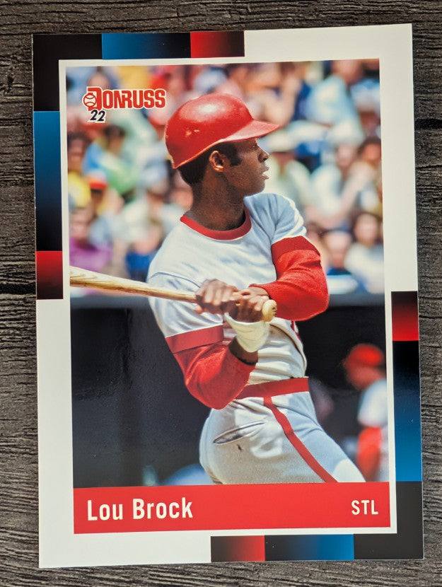 2022 Donruss #277 Lou Brock RETRO