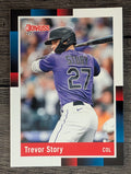2022 Donruss #261 Trevor Story RETRO