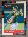 2022 Donruss #244 Frankie Montas RETRO