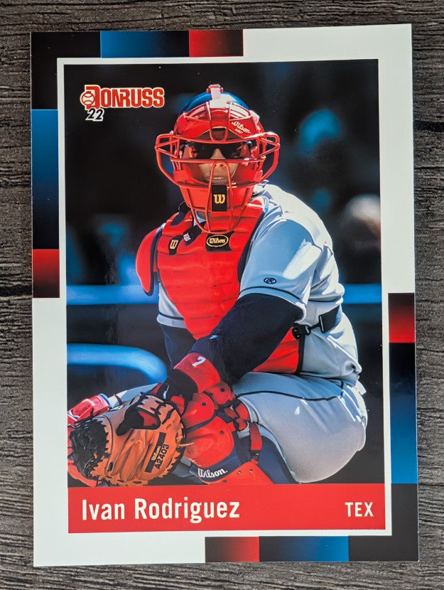 2022 Donruss #276 Ivan Rodriguez RETRO