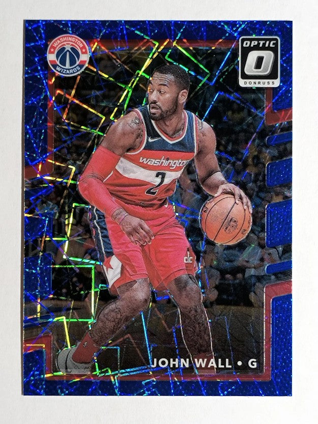 2017-18 Donruss Optic Blue Velocity #147 John Wall
