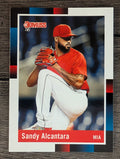 2022 Donruss #269 Sandy Alcantara RETRO