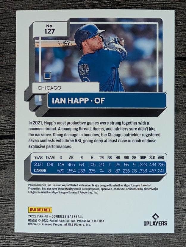 2022 Donruss #127 Ian Happ