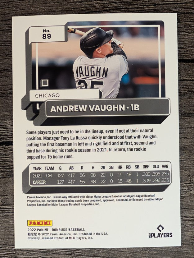 2022 Donruss #89 Andrew Vaughn