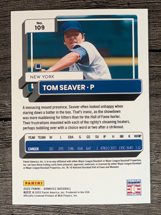 2022 Donruss #109 Tom Seaver