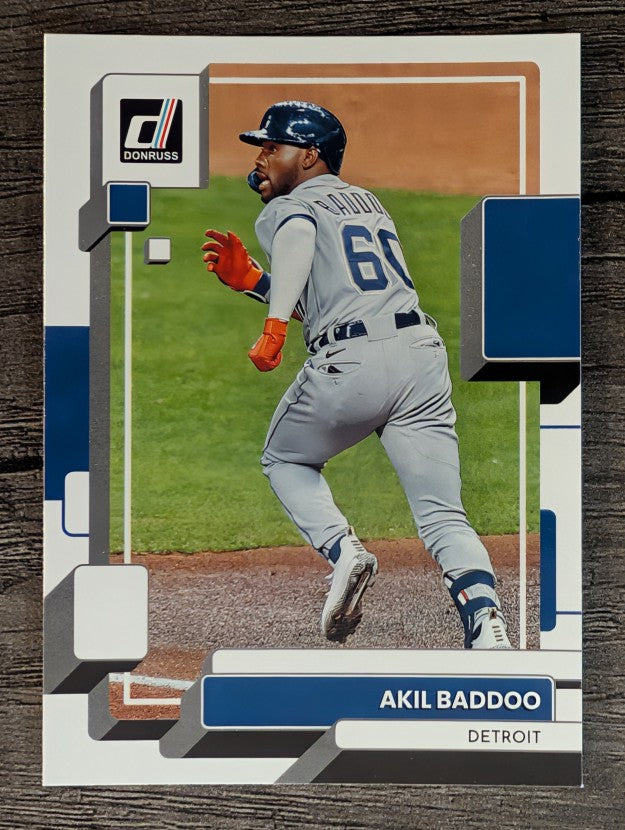 2022 Donruss #161 Akil Baddoo