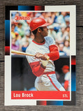 2022 Donruss #277 Lou Brock RETRO