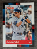 2022 Donruss #266 Christian Yelich RETRO
