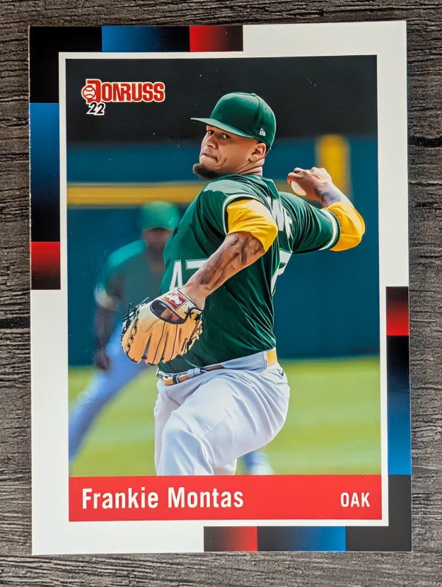 2022 Donruss #244 Frankie Montas RETRO