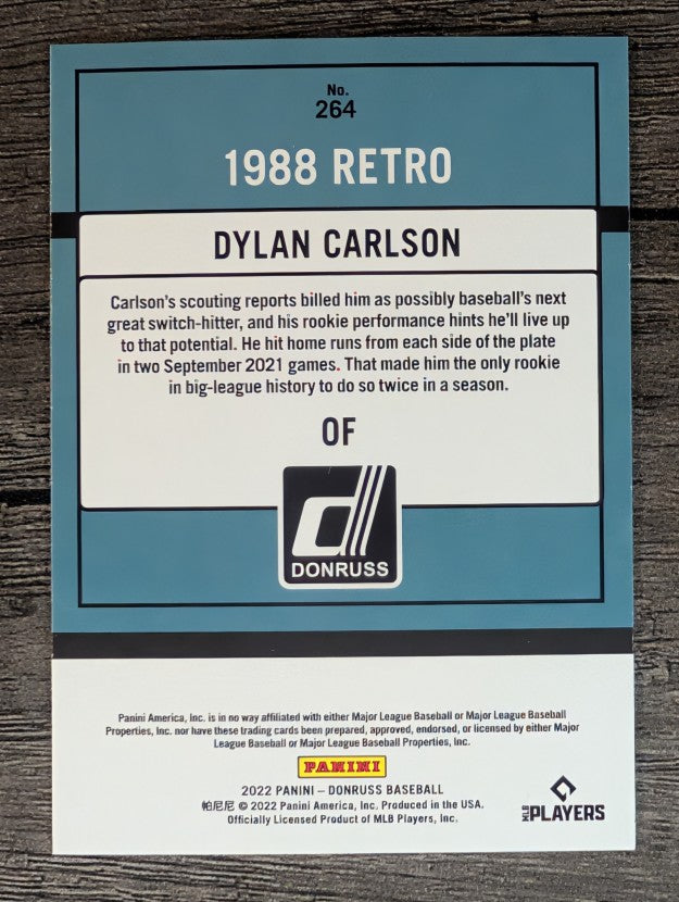 2022 Donruss #264 Dylan Carlson RETRO