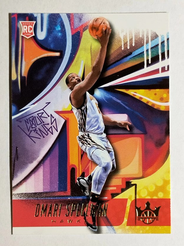 2018-19 Court Kings #153 Omari Spellman