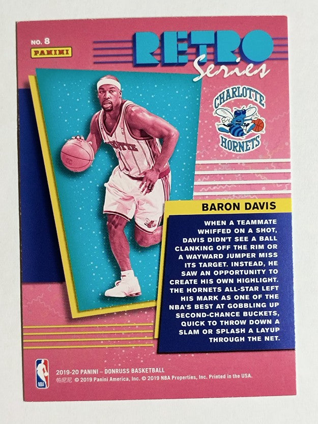 2019-20 Donruss Retro Series #8 Baron Davis