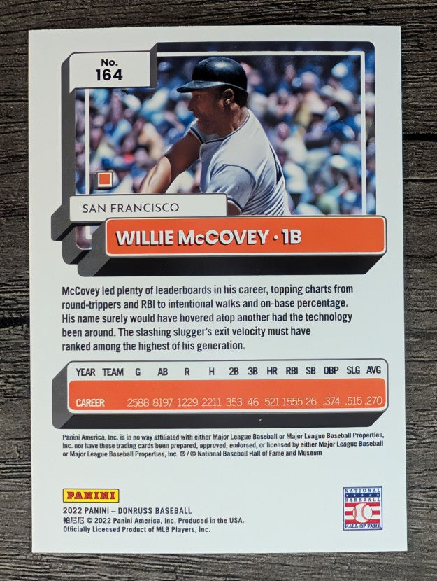 2022 Donruss #164 Willie McCovey