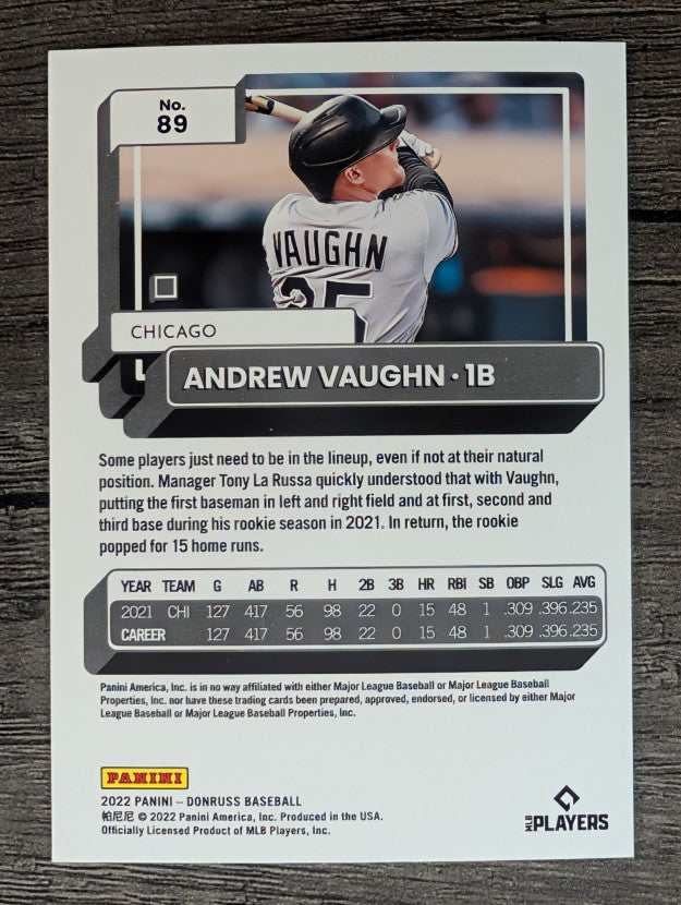 2022 Donruss #89 Andrew Vaughn