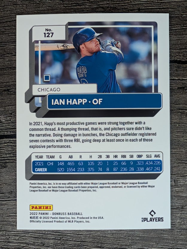 2022 Donruss #127 Ian Happ