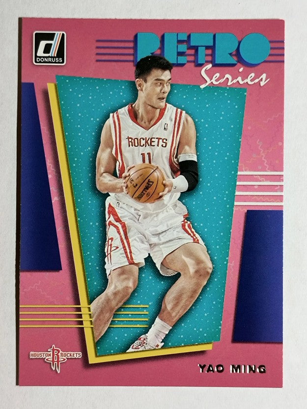 2019-20 Donruss Retro Series #4 Yao Ming