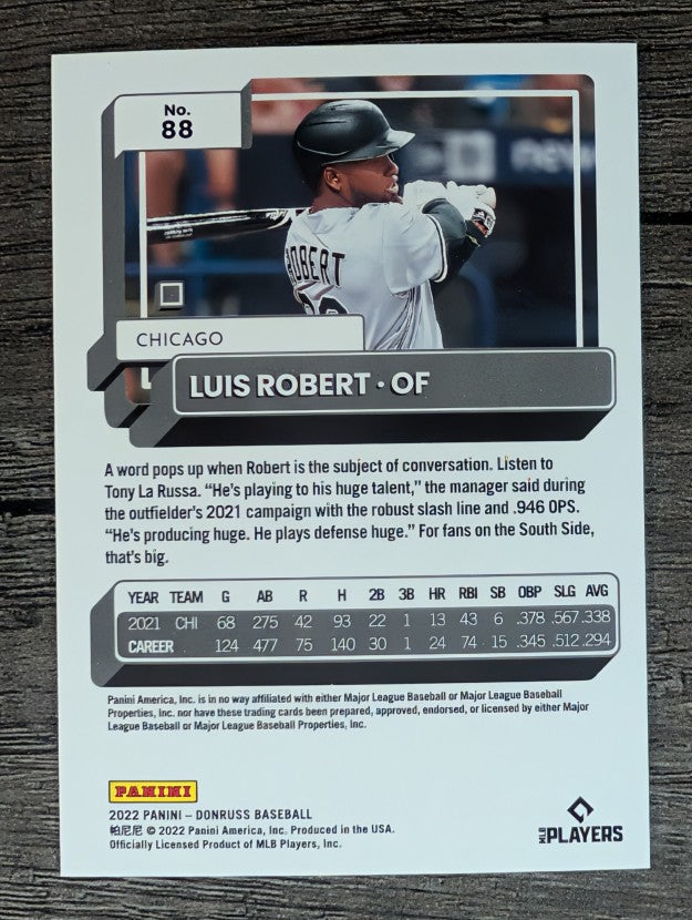 2022 Donruss #88 Luis Robert