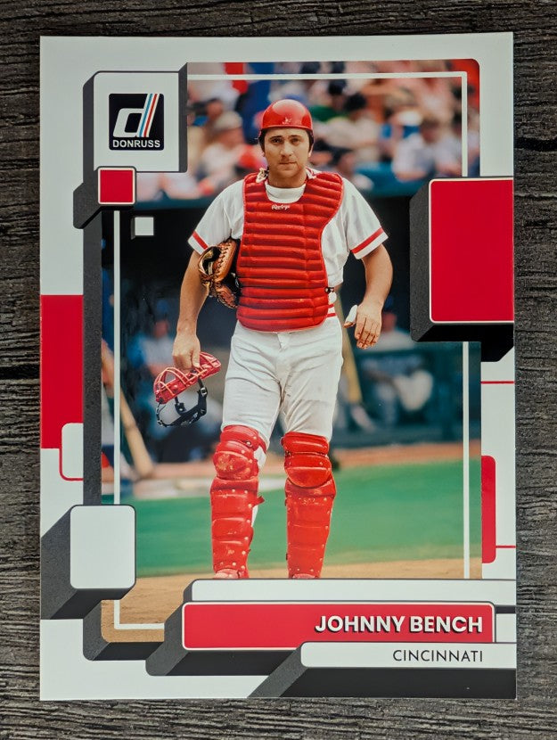 2022 Donruss #195 Johnny Bench