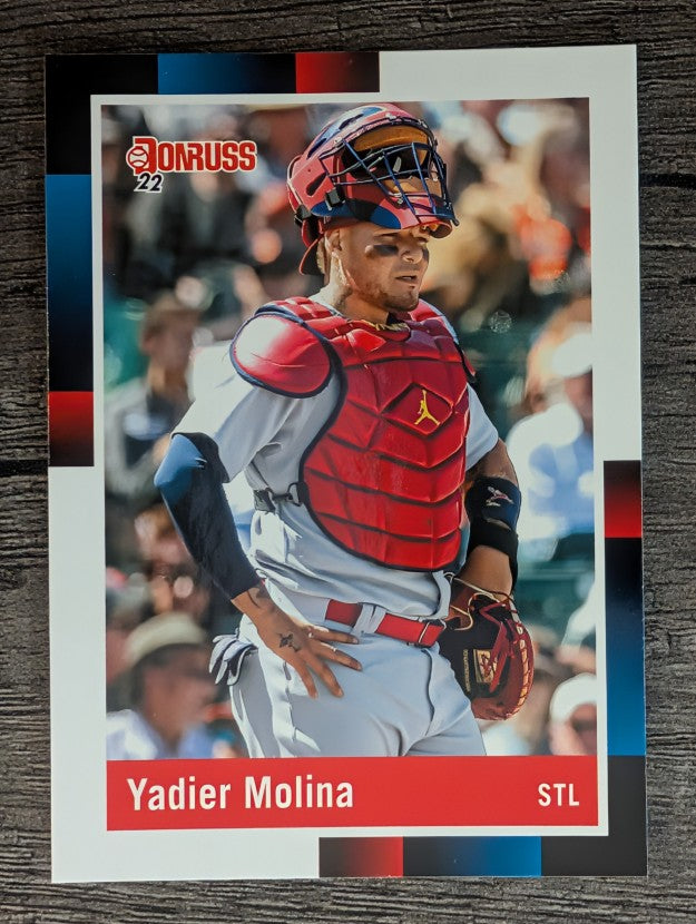 2022 Donruss #263 Yadier Molina RETRO