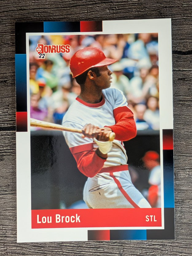 2022 Donruss #277 Lou Brock RETRO