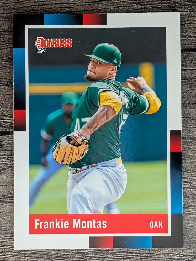 2022 Donruss #244 Frankie Montas RETRO