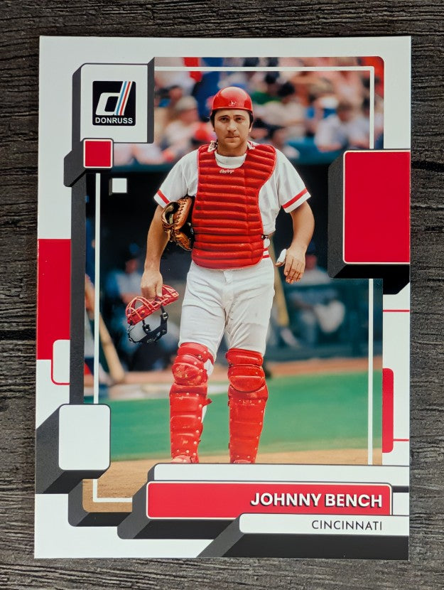 2022 Donruss #195 Johnny Bench
