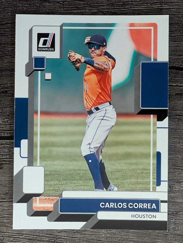 2022 Donruss #107 Carlos Correa