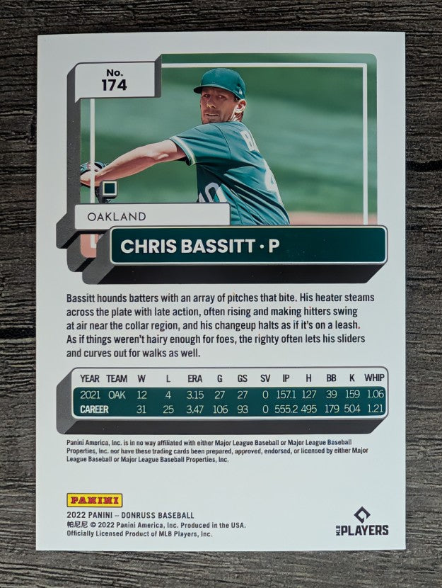 2022 Donruss #174 Chris Bassitt