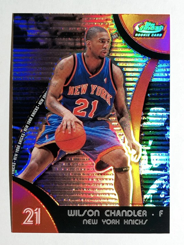 2007-08 Finest Refractors #100 Wilson Chandler