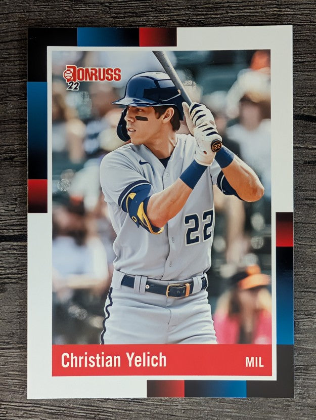 2022 Donruss #266 Christian Yelich RETRO