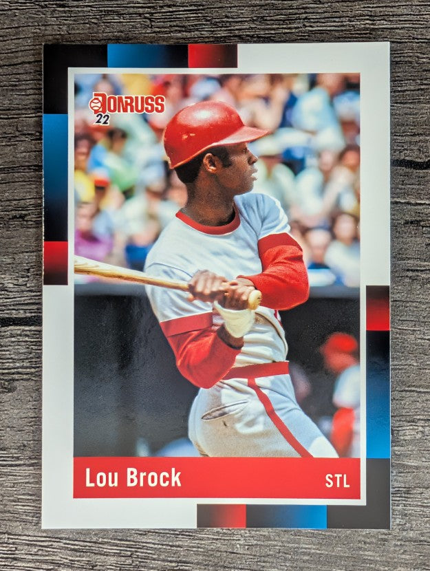 2022 Donruss #277 Lou Brock RETRO