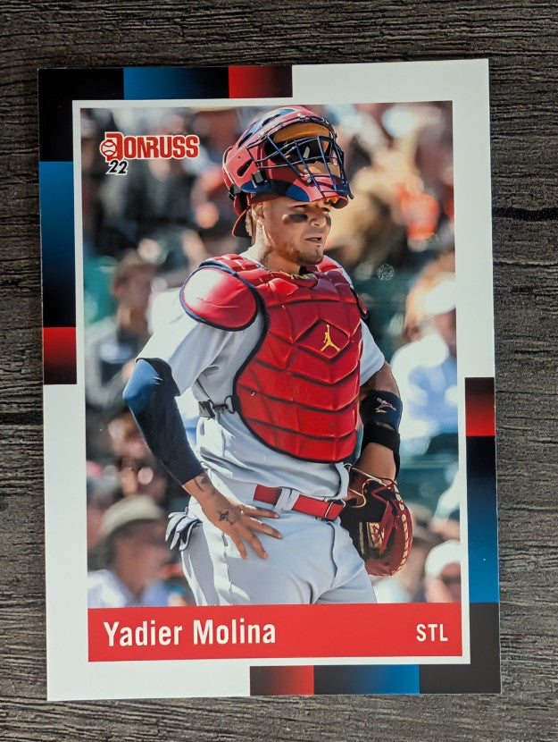 2022 Donruss #263 Yadier Molina RETRO