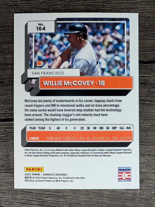 2022 Donruss #164 Willie McCovey