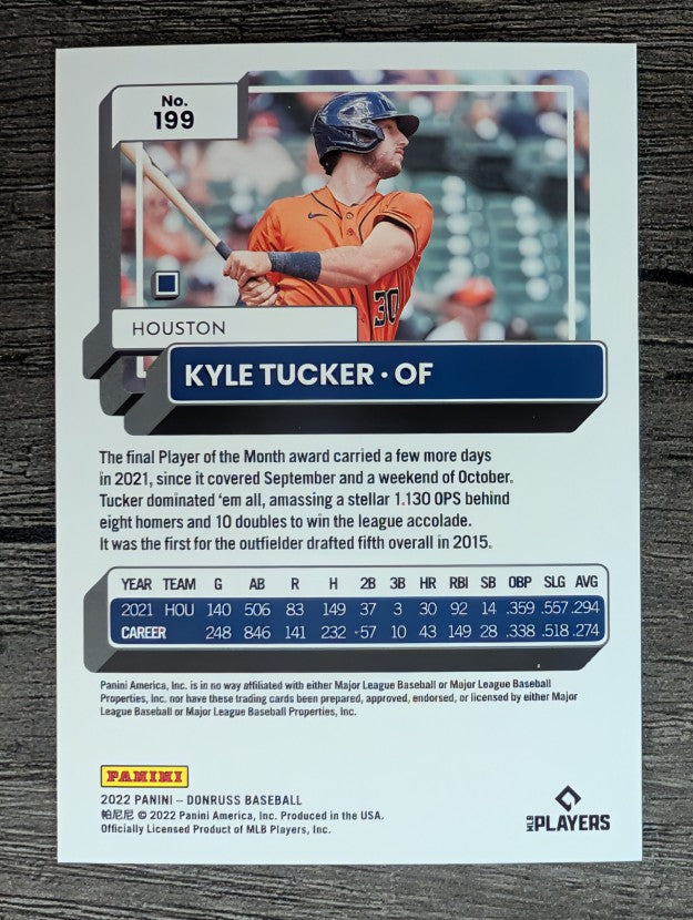 2022 Donruss #199 Kyle Tucker
