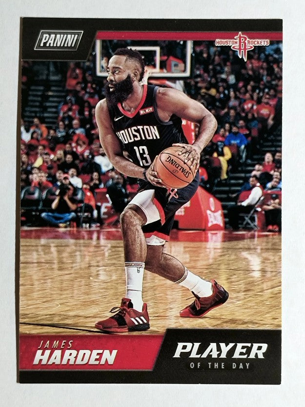 2018-19 Panini Player of the Day #5 James Harden