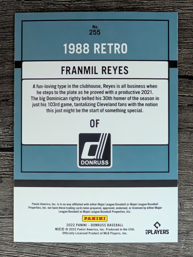 2022 Donruss #255 Franmil Reyes RETRO
