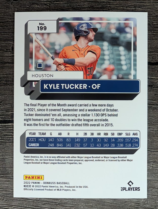 2022 Donruss #199 Kyle Tucker