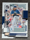 2022 Donruss #207 Corbin Burnes