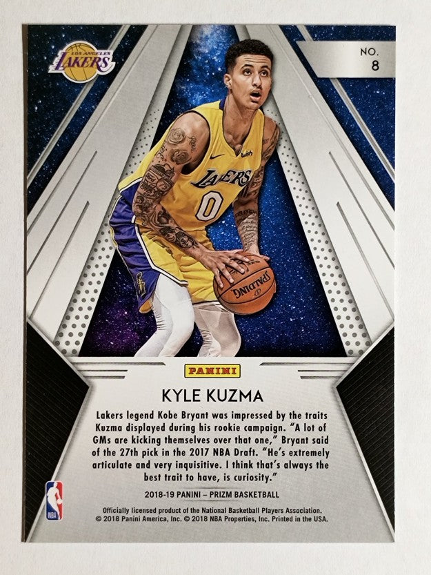 2018-19 Panini Prizm All Day #8 Kyle Kuzma