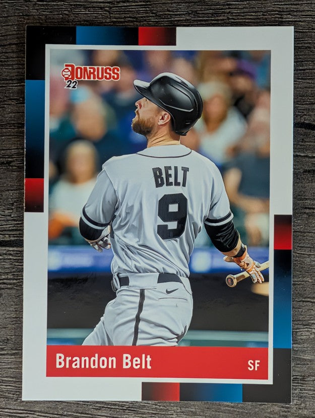 2022 Donruss #268 Brandon Belt RETRO