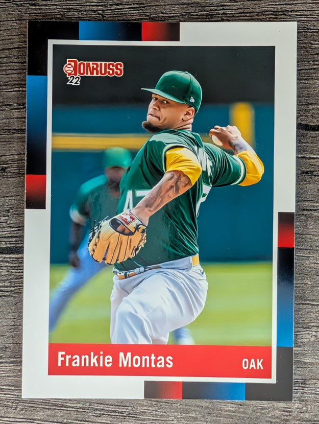 2022 Donruss #244 Frankie Montas RETRO