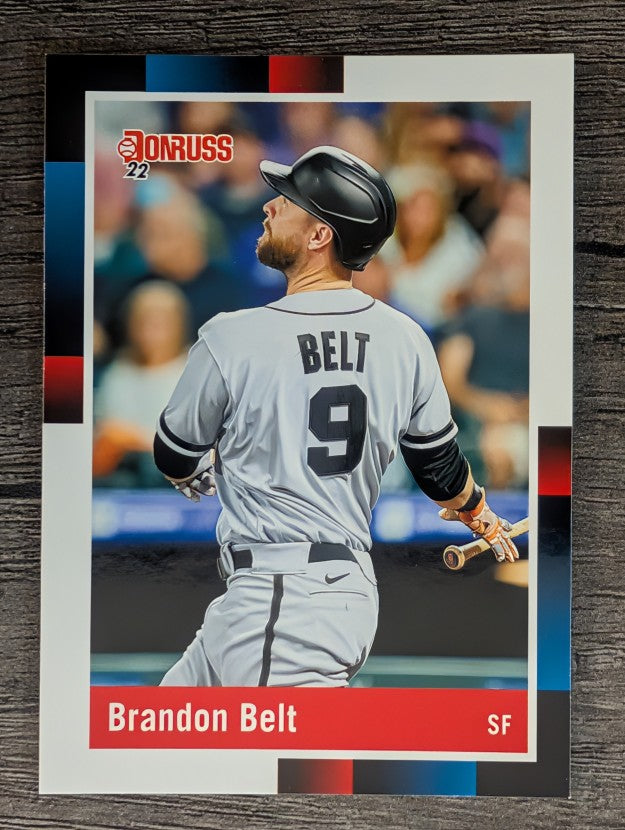2022 Donruss #268 Brandon Belt RETRO