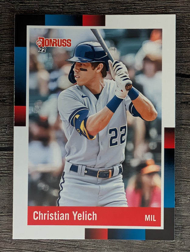 2022 Donruss #266 Christian Yelich RETRO