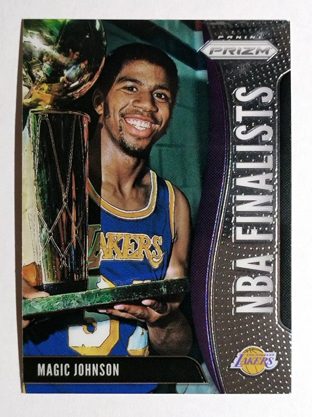2019-20 Panini Prizm NBA Finalists #7 Magic Johnson