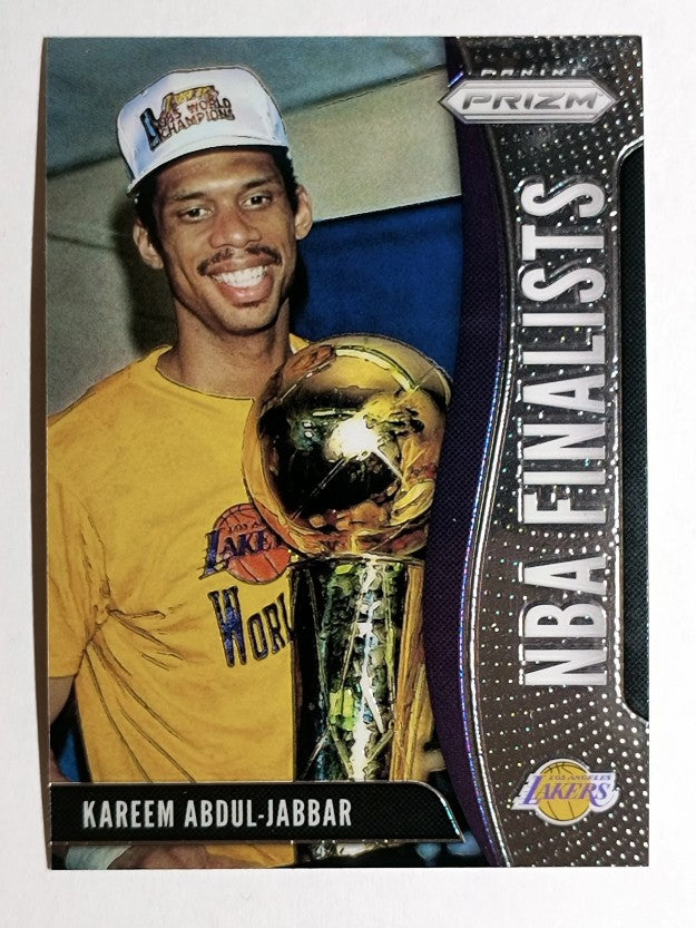 2019-20 Panini Prizm NBA Finalists #4 Kareem Abdul-Jabbar